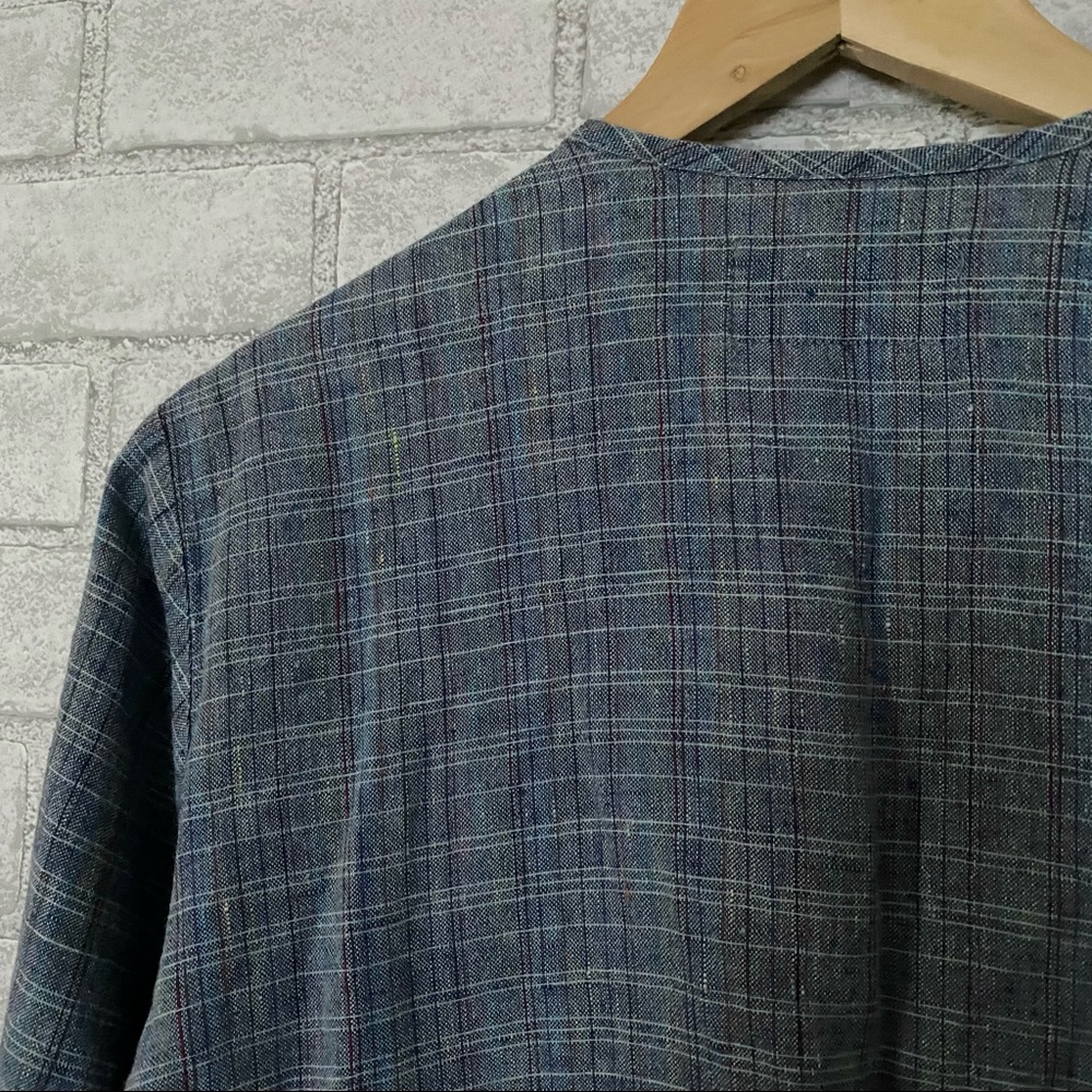 Flax Textured Button Down Shirt - image 3